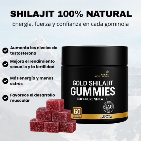 Gold Shilajit Gummies