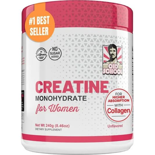 Creatina Monohidratada para Mujeres - Glúteos Tonificados en 30 Días ✓ Garantía 100%