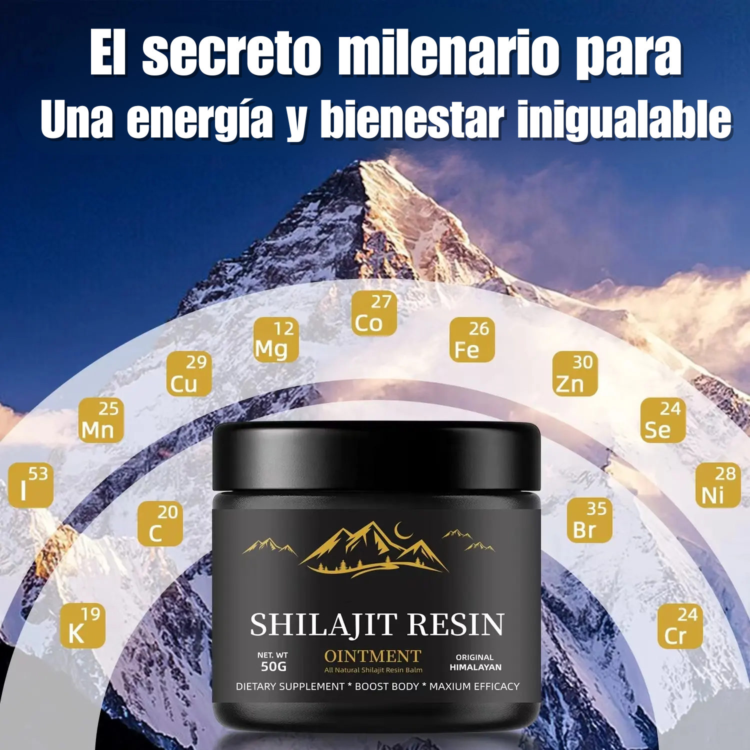 Shilajit Resina 100% Real del Himalaya