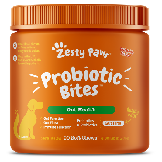Zesty Paws Probióticos Digestivos para Perros