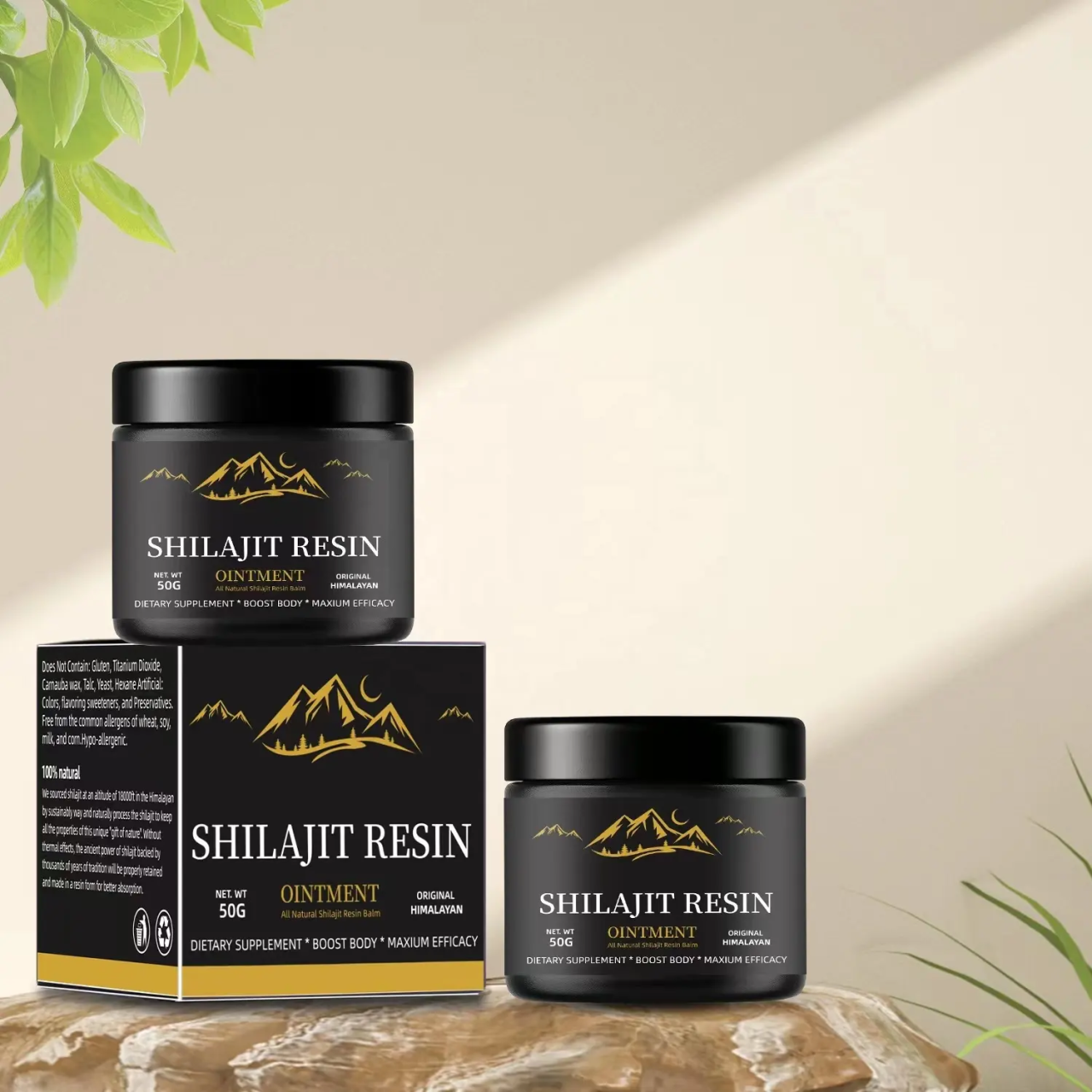 Shilajit Resina 100% Real del Himalaya
